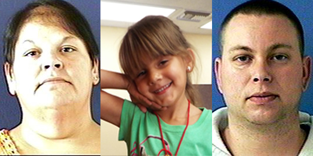 An Amber Alert was issued Monday for Miya Silverly (center). She is traveling with her father, Ronn...
