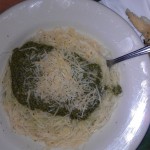 Oregano's Pizza Bistro, with several Valley locations is mainly known for its pizza, but they also offer giant pasta selections like their angel hair with pesto, pictured here. (Yelp photo)