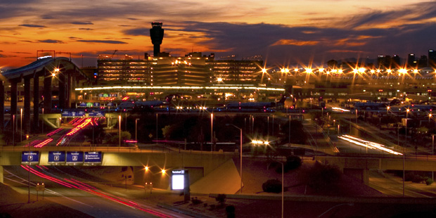 Phoenix Sky Harbor International Airport is shown. (Phoenix Sky Harbor International Airport Photo)...