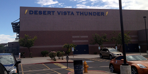 Desert Vista High School. (Photo: Jill Halverson)...