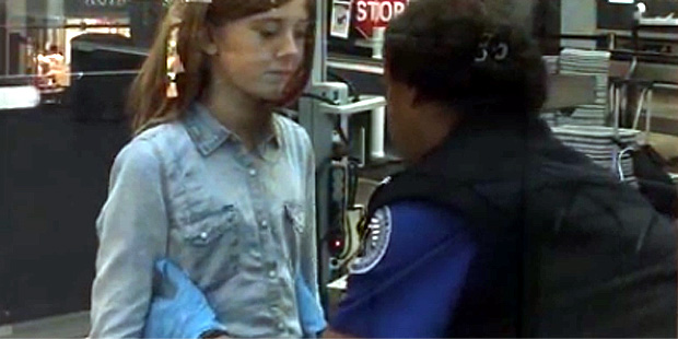 Father outraged, claims TSA 'groped' daughter during screening.