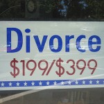 Half!?Coming in 10th, the Phoenix metro valley is a decent place for a divorce lawyer to set up shop. The ratio of divorce lawyers to marriage counselors is quite high compared to the rest of the nation. Luckily, new divorcees amongst a midlife crisis can make it to Vegas in less than five hours to get hitched to the new flavor of the month.(Creative Commons Photo/flickr)