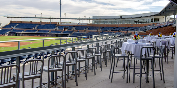The new Colonnade bar at Peoria Sports Complex. (Photo: Peoria Sports Complex)...