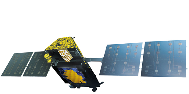 The Iridium NEXT satellite. (Iridium Photo)...