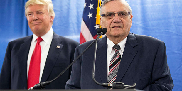 Maricopa County Sheriff Joe Arpaio (right) said Wednesday he plans to attend the Republican Nationa...