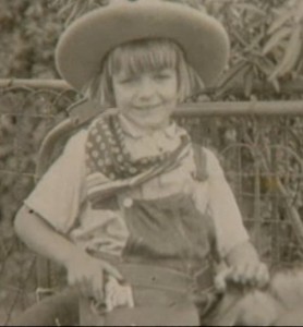 Former Arizona Gov. Rose Mofford is shown as a child. (Screenshot)