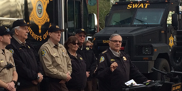 Maricopa County Sheriff Joe Arpaio is launching his 23rd Holiday Posse Mall Patrol, a program he hi...