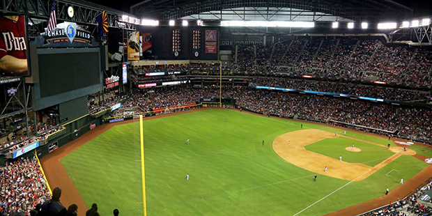 Arizona Diamondbacks overload ads at Chase Field