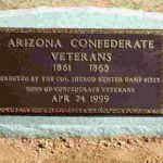 The Arizona Confederate Veterans Memorial at Greenwood Cemetery (Sons of Confederate Veterans Photo)