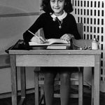 The last diary entry of Anne Frank was dated Aug. 1, 1944.  Frank and her family and a handful of other Jewish people lived in a hidden room inside a house in Amsterdam to escape Nazi persecution. They were captured after two years and she died in a concentration camp in Germany. She was 15. Her heartbreaking diary of those days, published posthumously, has been translated into more than 60 languages. (Public Domain Photo)
