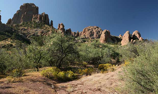 The 5,800-acre North Santa Teresa Wilderness northwest of Safford is one of two areas that will be ...