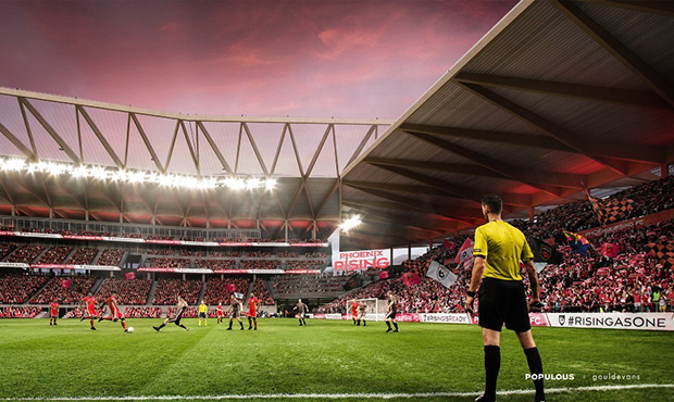 AWESOME: Time-lapse at Phoenix Stadium 