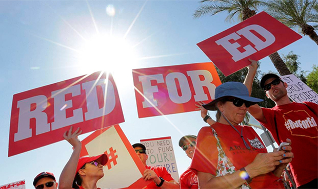These Arizona school districts will be closed Monday for teacher walkout