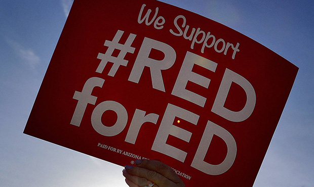 Two of Arizona's largest school districts show support for Red for Ed