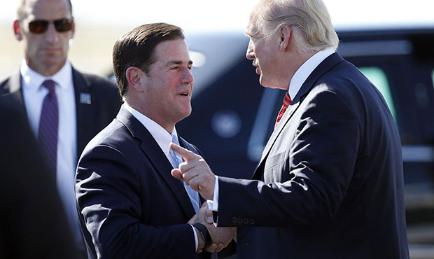 Arizona Gov. Ducey to meet with Trump at White House for border talk
