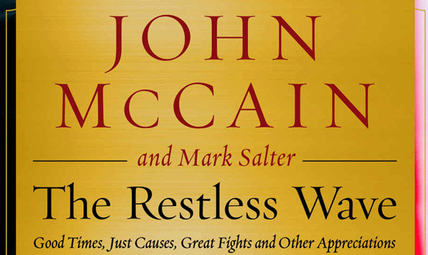 John McCain's memoir debuts at No. 1 on NY Times best-seller list