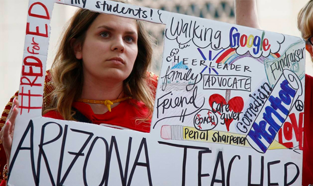 Arizona educators could walk out of classes for sixth day on Thursday