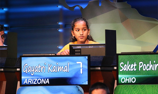 Gayatri Kaimal, 13, a student at BASIS Tucson North, was one of just four girls to reach the nation...