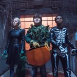 Madison Iseman, Jeremy Ray Taylor and Caleel Harris in “Goosebumps 2: Haunted Halloween." (Daniel McFadden, Columbia Pictures)