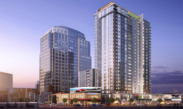 Developer plans 25-story apartment building in downtown Phoenix