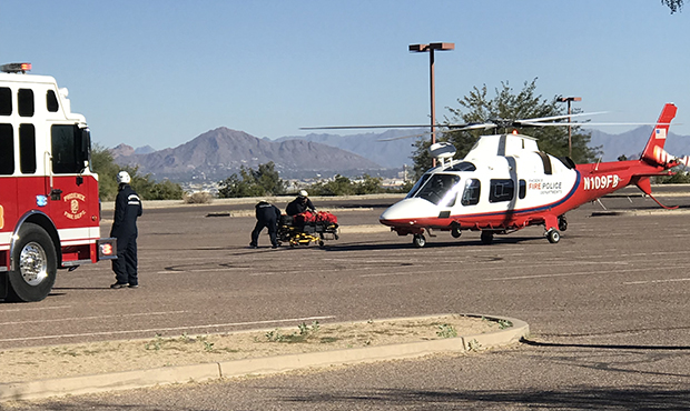 Phoenix Fire rescues mountain biker who crashed on South Mountain