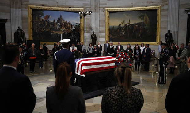 Arizona Gov. Doug Ducey to attend George H.W. Bush funeral
