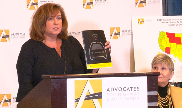 Cathy Chase, president of Advocates for Highway and Auto Safety, said states are "mired in mediocri...