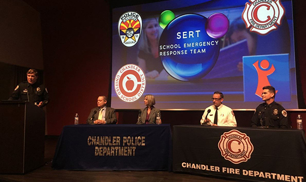 Valley schools partner with police and fire to train for emergency response