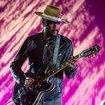 Gary Clark Jr. seen on day three of Summit LA17 in Downtown Los Angeles's Historic Broadway Theater District on Sunday, Nov. 5, 2017, in Los Angeles. (Photo by Amy Harris/Invision/AP)

