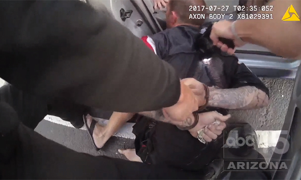 Body cam video shows Glendale officers use Taser on man 11 times