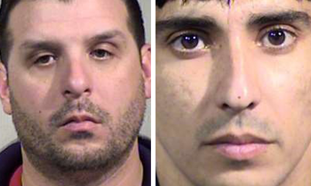 Vincent Ciliberti, left, and Alejandro Cano. (MCSO photo)...