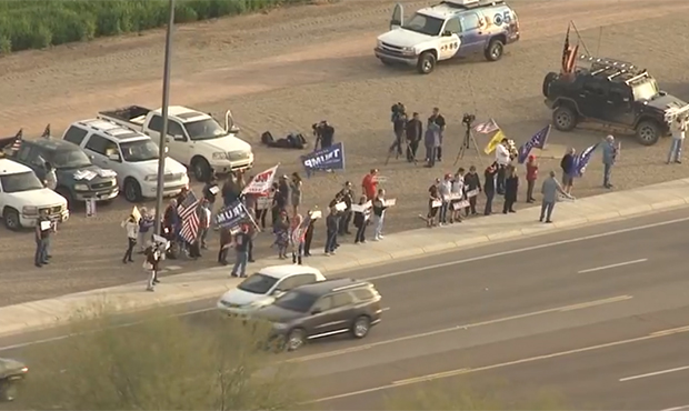 East Valley high school students, parents protest over pro-Trump gear