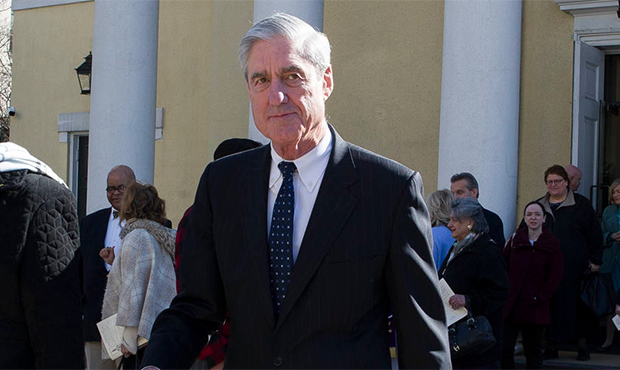 Special Counsel Robert Mueller departs St. John's Episcopal Church, across from the White House, af...