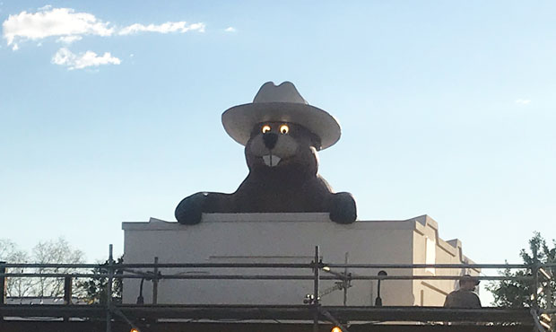 Downtown Gilbert's newest star is a giant gopher atop a snack shack