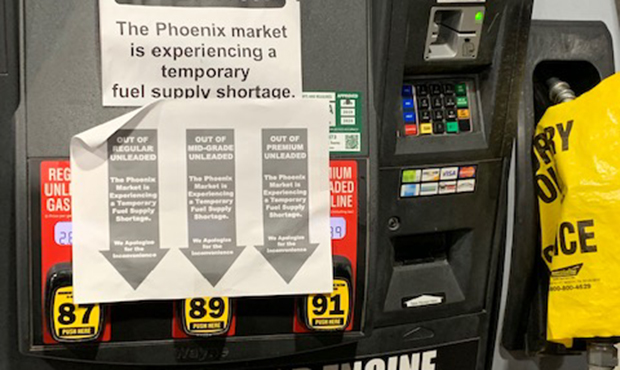 Expert cites multiple issues for Phoenix-area gas shortages
