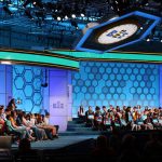The 562 elementary and middle school students competing in the 92nd Scripps National Spelling Bee this week came from across the country as well as from some foreign countries. (Photo by Miranda Faulkner/Cronkite News)