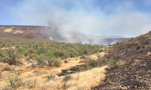 Central Fire burns 500 acres near New River, 20% contained
