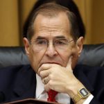 House Judiciary Committee Chairman Jerrold Nadler, D-N.Y., listens as former special counsel Robert Mueller testifies before the House Judiciary Committee hearing on his report on Russian election interference, on Capitol Hill, Wednesday, July 24, 2019, in Washington. (AP Photo/Alex Brandon)