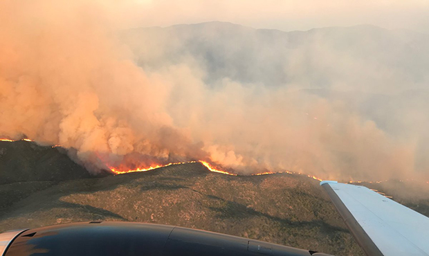 Cellar Fire south of Prescott burning more than 6,400 acres
