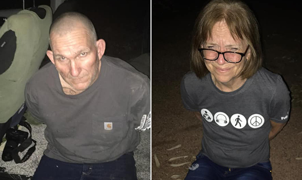 Escaped Arizona murder suspects Blane and Susan Barksdale captured
