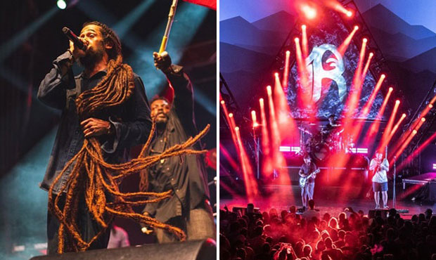 Damian Marley, left, and Rebelution will headline the 2020 Arizona Roots Music & Arts Festival. (Fa...