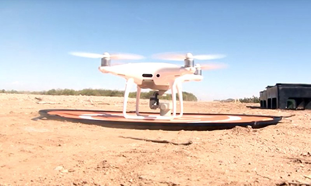 Drone on the range: Farmers take to the skies to save water and money - KTAR.com
