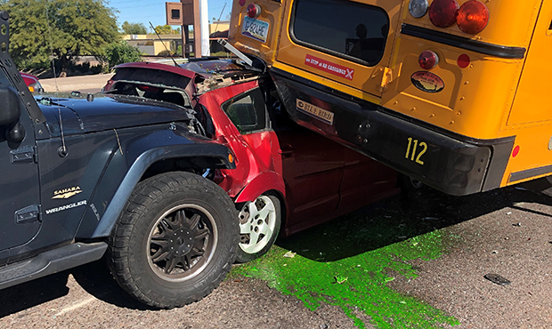 Tempe City Council candidate lucky to be alive after frightening car wreck