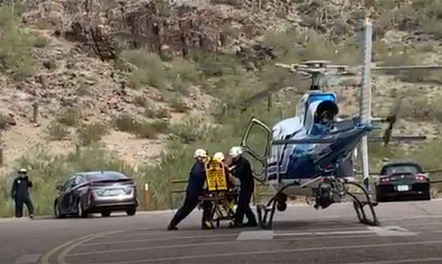 Woman and 3-year-old girl injured, airlifted from Piestewa Peak