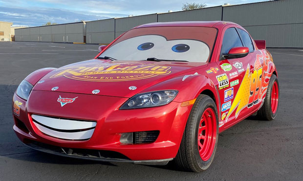 lightning mcqueen drivable car