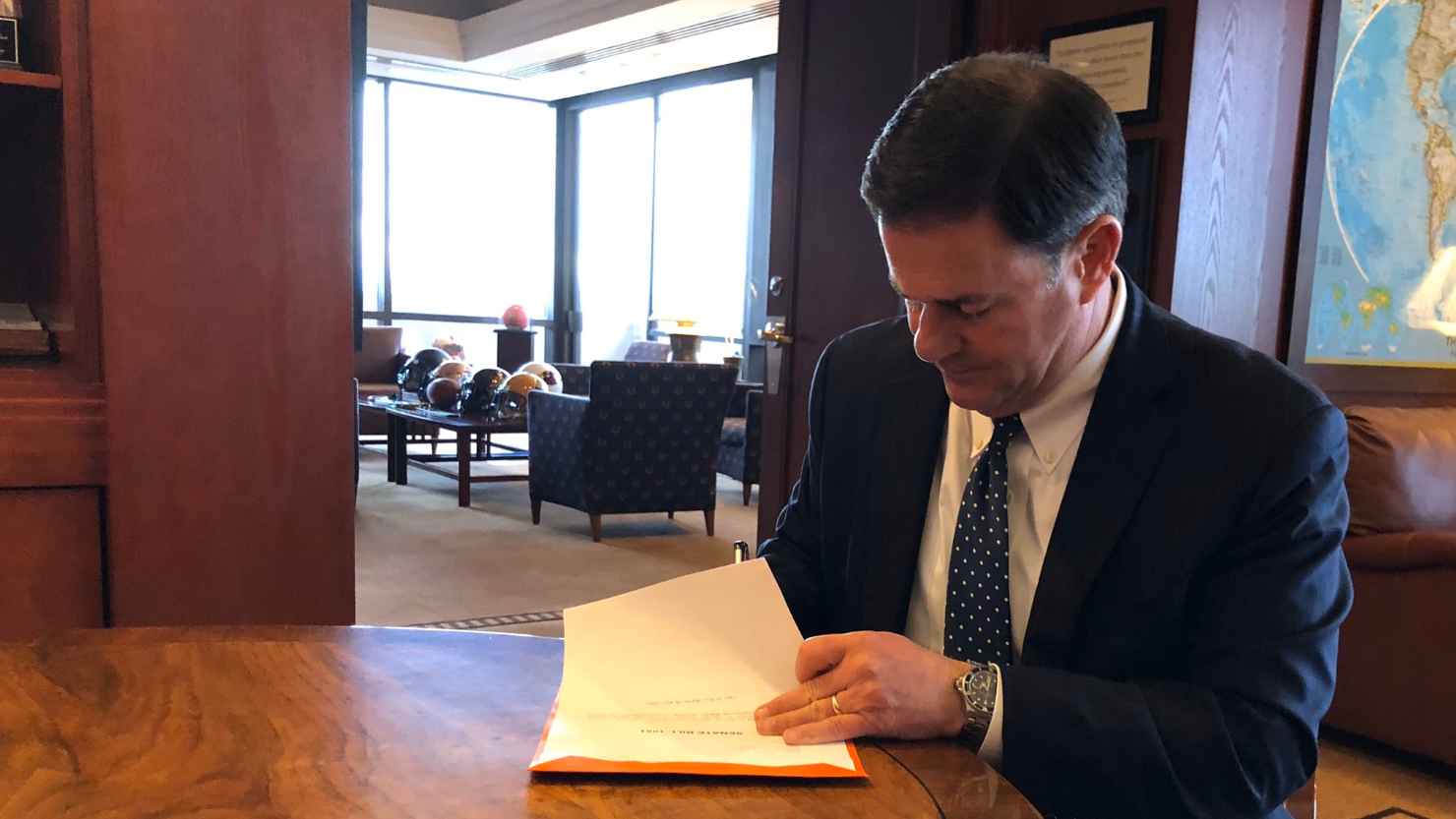 (Twitter Photo/Governor Ducey)...