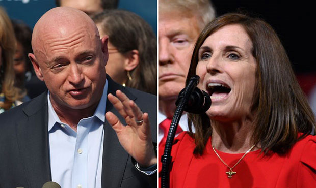 Kelly extends lead over McSally in Arizona's US Senate race, poll finds