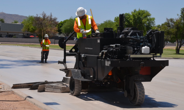 Phoenix's cool pavement program seeks to reduce street temperatures