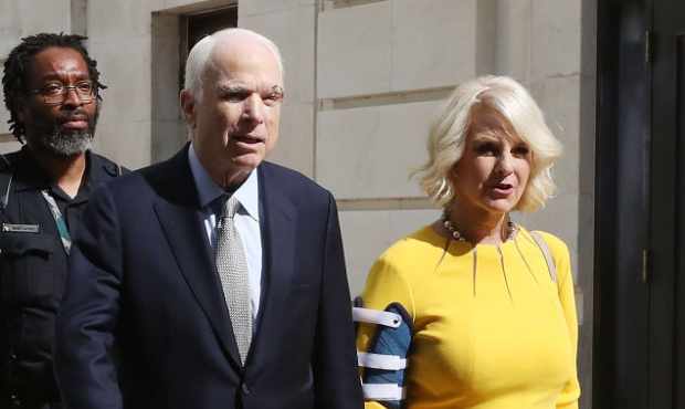 John McCain's widow touts Biden's bipartisanship at convention