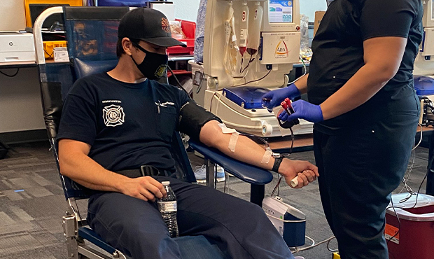 Valley first responders donate plasma after recovering from COVID-19